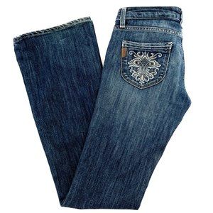 Paige Laurel Canyon Lowrise Botocut jeans 27